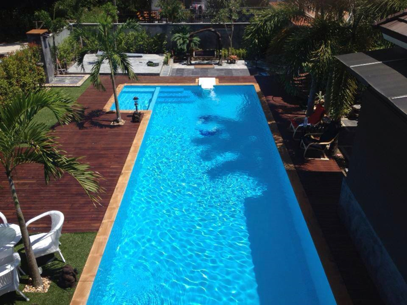 家庭游泳池建造